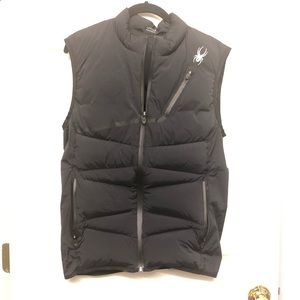 NWT Black Goose Down SPYDER Vest